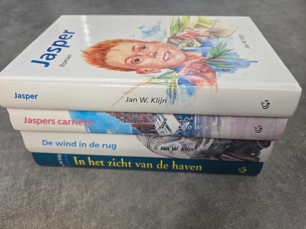 Jan W. Klijn - Jasper - hele serie, Boeken, Ophalen of Verzenden, Zo goed als nieuw
