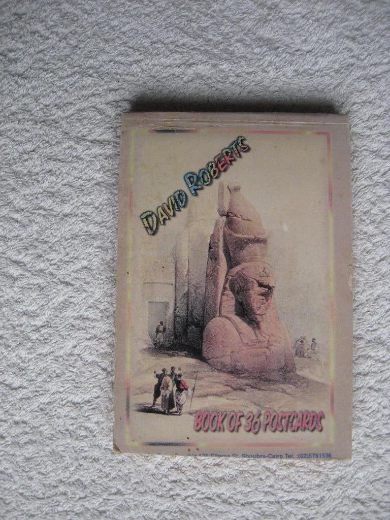 Book of 36 (i.e. 35) Postcards - by David Roberts, Ophalen of Verzenden, 1960 tot 1980, Ongelopen, Buiten Europa