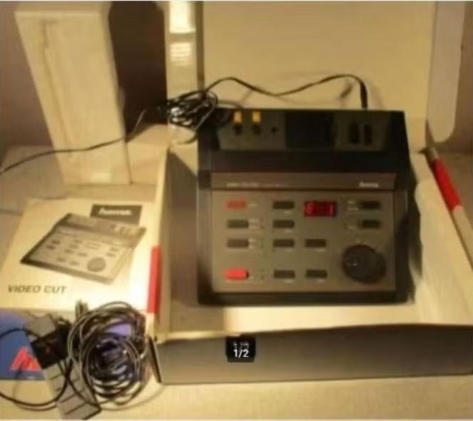 Hama Video CUT 220 Montage Apparaat voor Video 8/Hi 8/VHS, Ophalen of Verzenden, 1980 tot heden, Overige typen