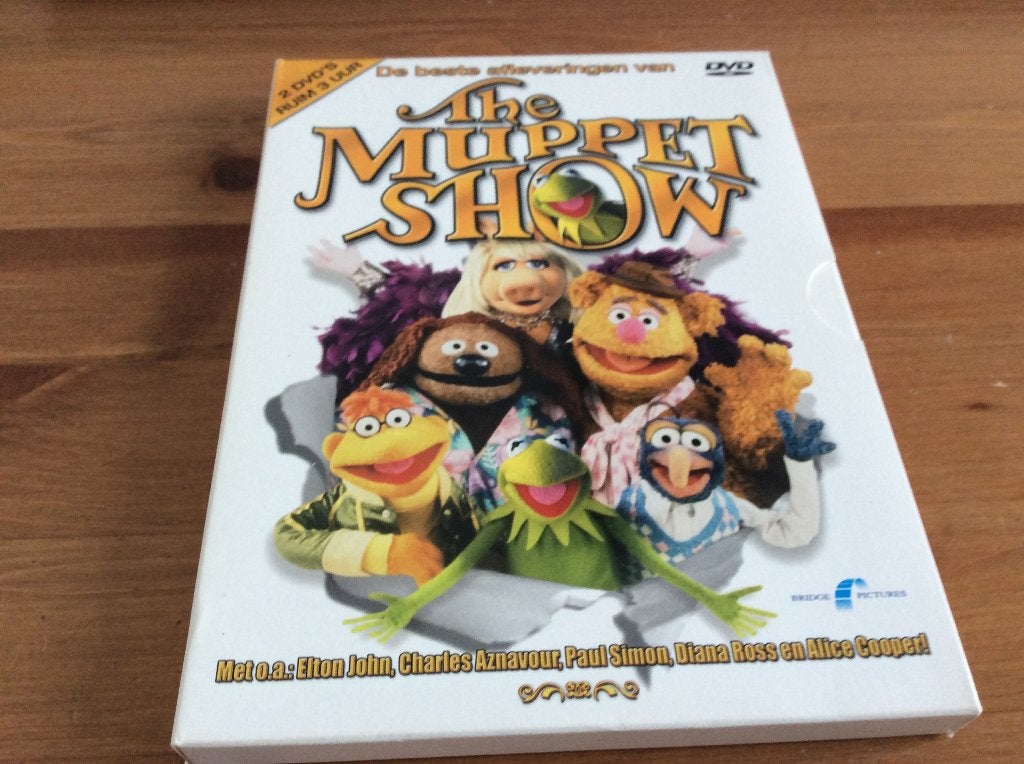 The Muppet show: Zangers/zangeressen. 2-dvd box, Alle leeftijden, Ophalen of Verzenden, Gebruikt, Komedie