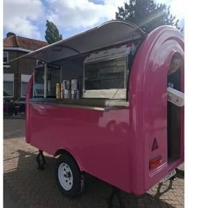 Foodtruck patat arrangement, Ophalen