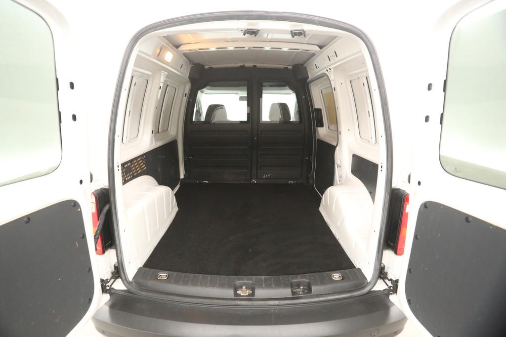 Volkswagen Caddy TSI | BENZINE | Airco | Parkeersensoren | E, Auto's, Stof, Gebruikt, Volkswagen, Wit