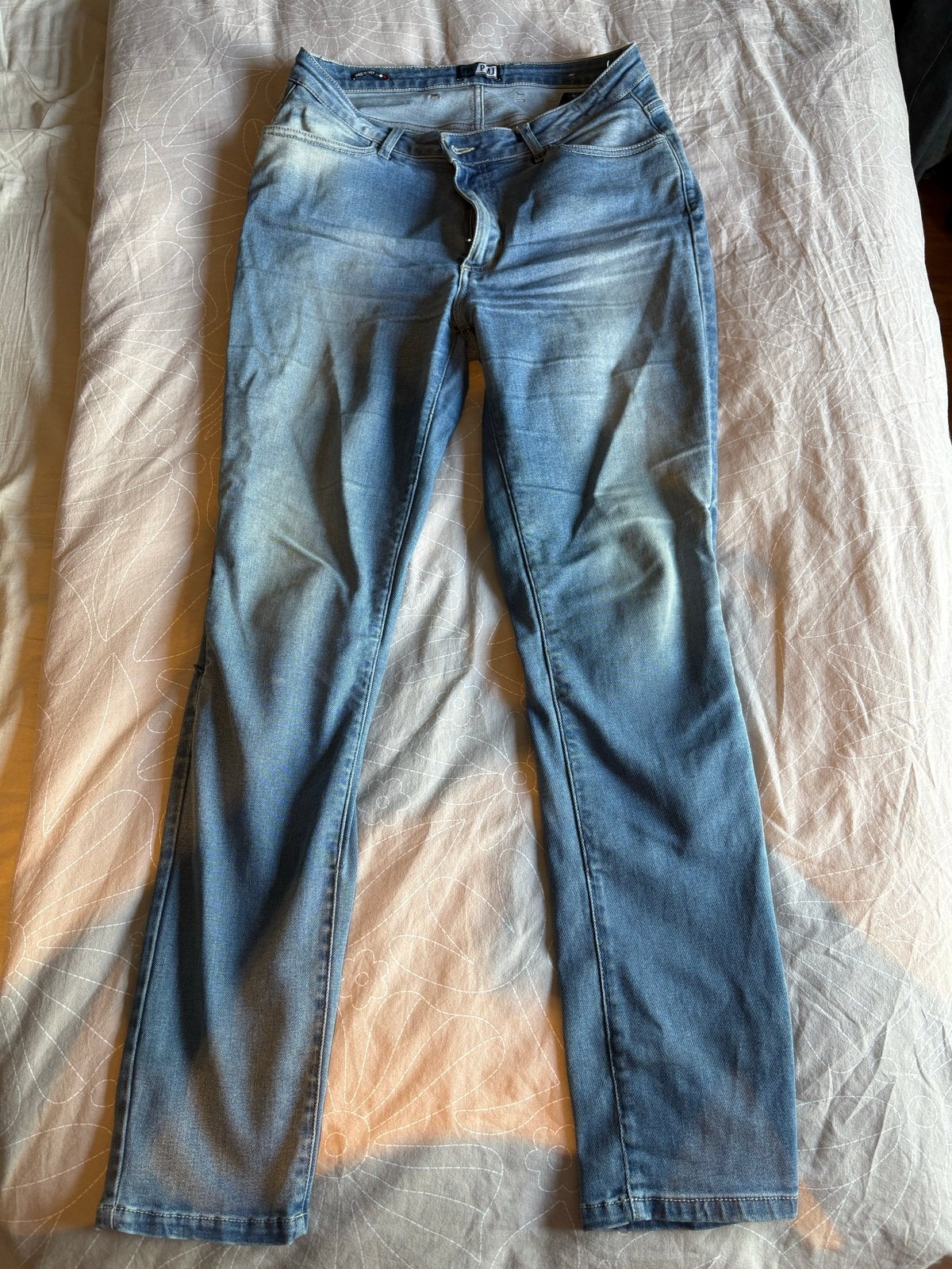 PMJ Dames Motorjeans Maat 32 - AA Veiligheidsklasse, Blauw, Ophalen of Verzenden, Zo goed als nieuw, Maat 34 (XS) of kleiner