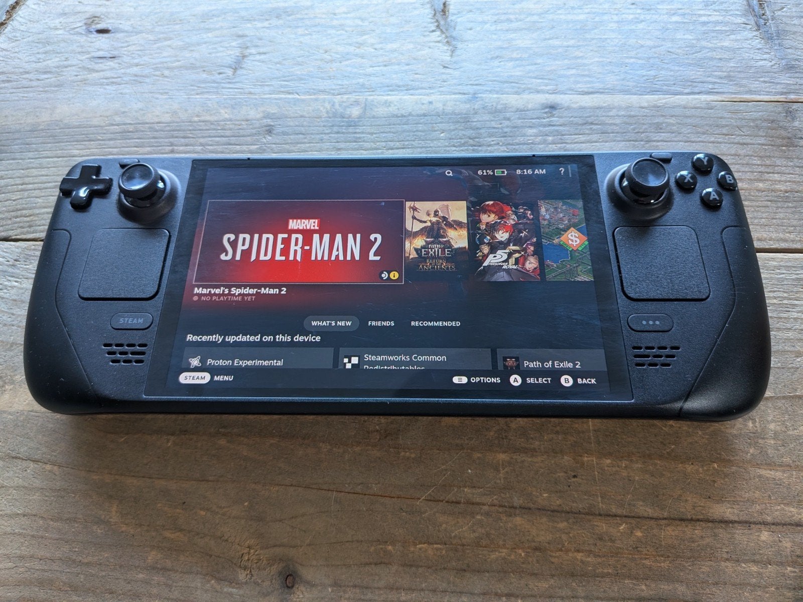 Steam Deck 512GB Oled - met hoes (batterij nog 100%)