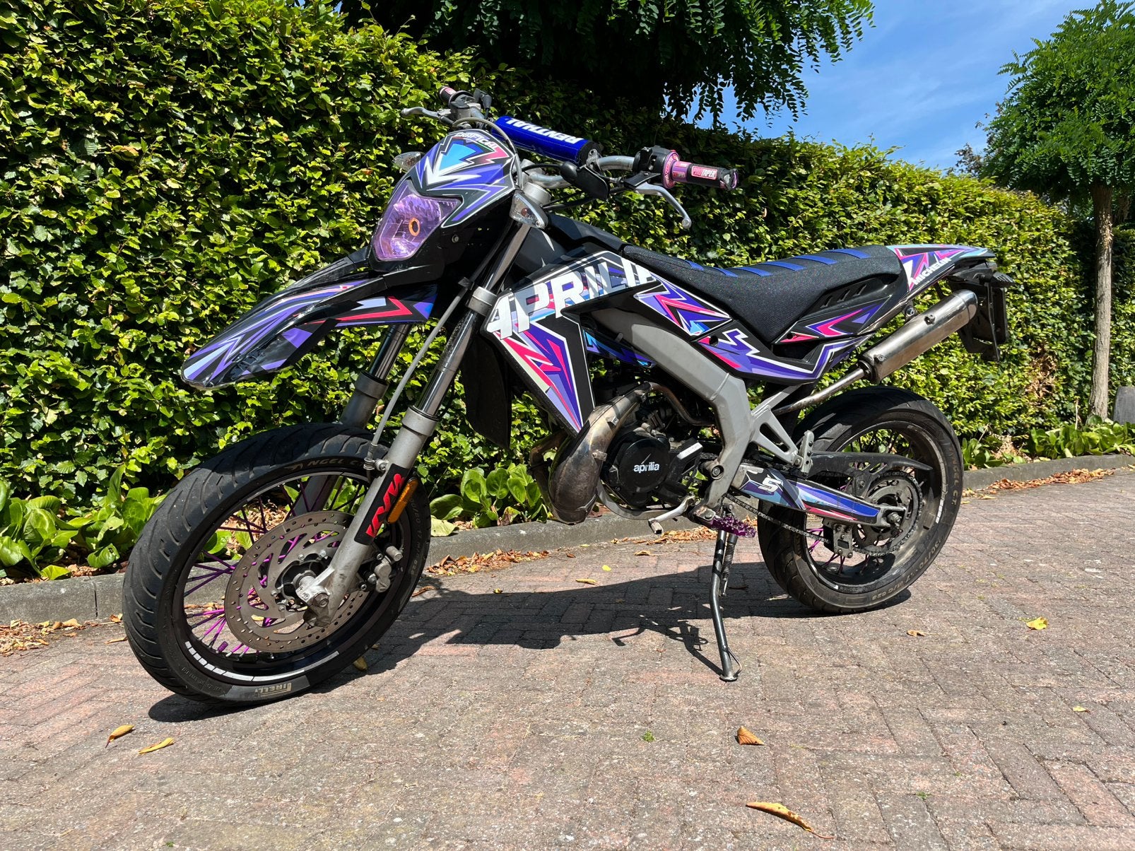 Aprilia SX 50 – Unieke Custom Supermoto – Zeer nette staat, Gebruikt, Particulier, Overig, 50 cc