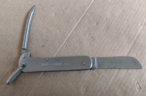zeilmes of riggermes roestvrijstaal, Ophalen of Verzenden, Gebruikt, Gereedschap