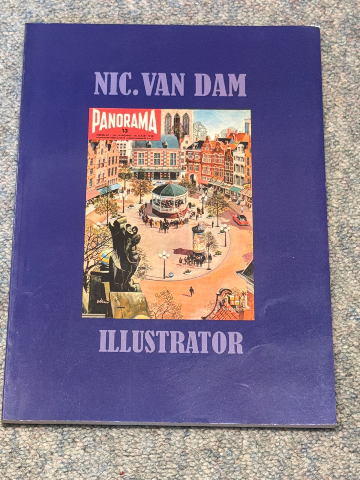 Nic. van Dam Illustrator - Panorama, Ophalen of Verzenden, Zo goed als nieuw