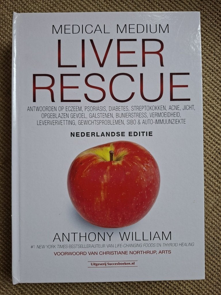 Medical Medium - Liver Rescue NL Editie - Zo goed als nieuw, Zo goed als nieuw, Anthony William, Overige typen, Ophalen of Verzenden