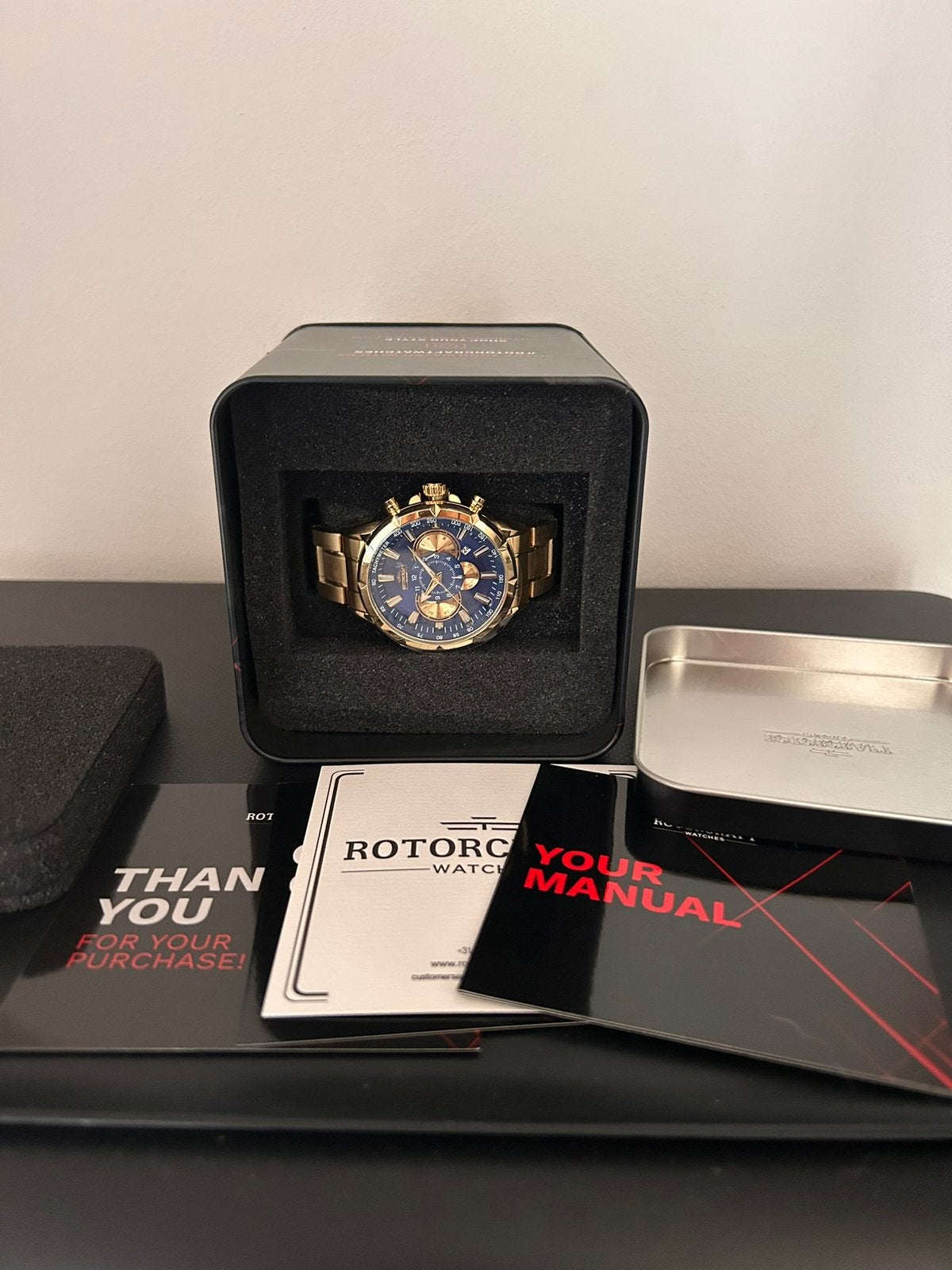 Splinternieuwe herenhorloge, Ophalen of Verzenden, Zo goed als nieuw, Staal, Overige merken