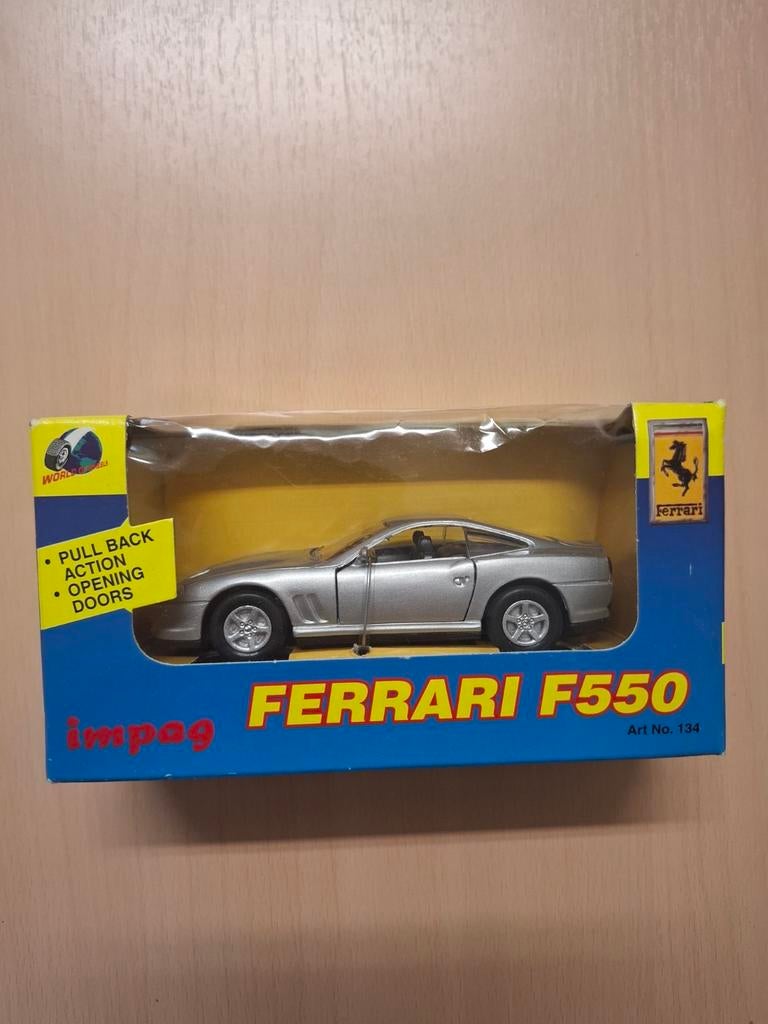 Ferrari F550 Modelauto - Impag - Nieuw in doos, Ophalen of Verzenden, Zo goed als nieuw, Auto, Overige merken