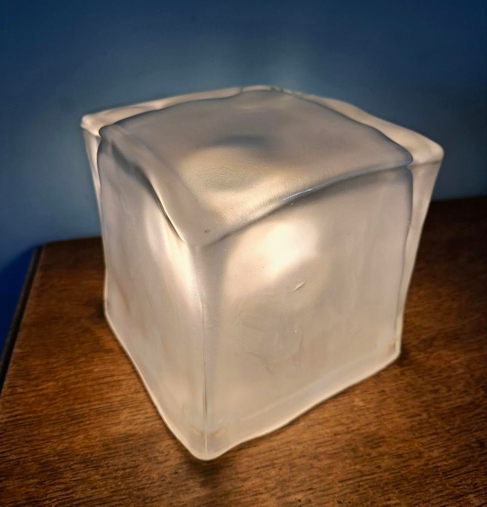 IKEA IVRIG Ice Cube tafellamp/90s, Ophalen of Verzenden, Minder dan 50 cm
