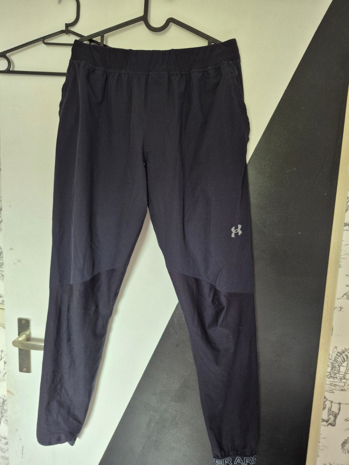 Under Armour UA Storm Vanish Track Pants - Maat L, Maat 52/54 (L), Blauw, Ophalen of Verzenden, Gedragen