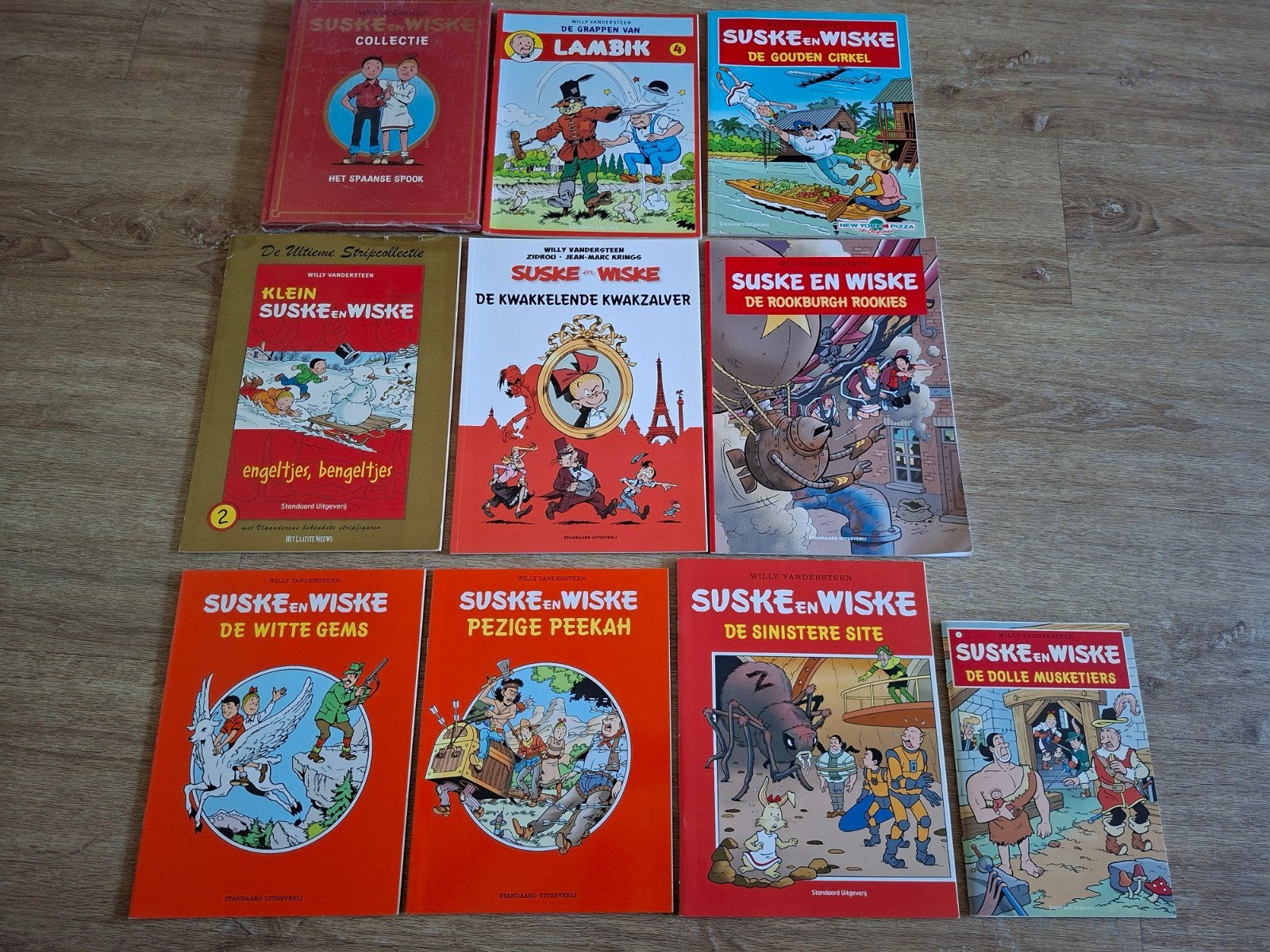Suske en Wiske albums: diverse formaten en reclame-uitgave, Meerdere stripboeken, Ophalen of Verzenden, Gelezen