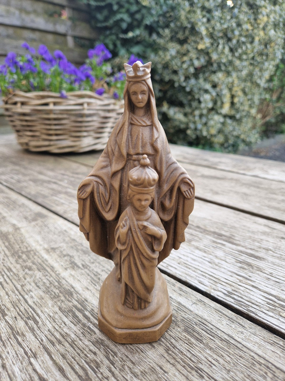 Mariabeeld 17 cm  religie katholiek, Antiek en Kunst, Ophalen of Verzenden