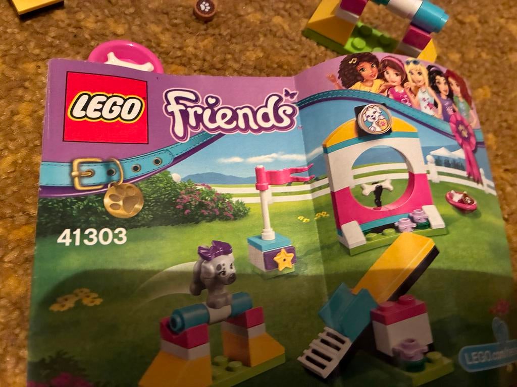 Lego Friends 41303 Puppy Speeltuin, Kinderen en Baby's, Speelgoed | Duplo en Lego, Lego, Friends, Ophalen of Verzenden, Zo goed als nieuw