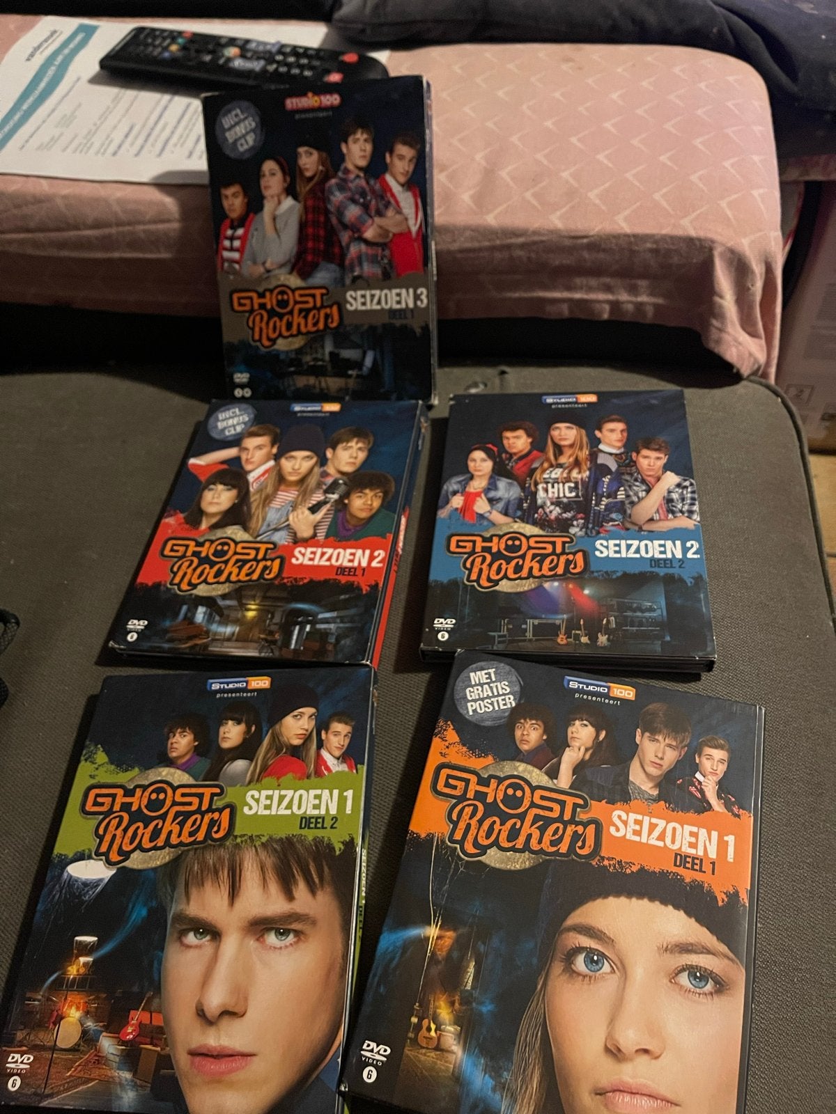 Ghost Rockers DVD Boxset - Seizoen 1, 2 en 3 deel 1, Cd's en Dvd's, Gebruikt, Seizoen 1, Nederlands, Overige genres