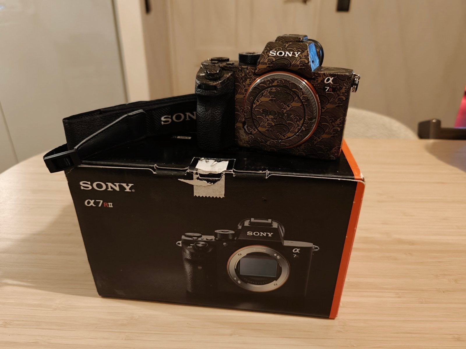 Sony a7Rii te koop gold, Gebruikt