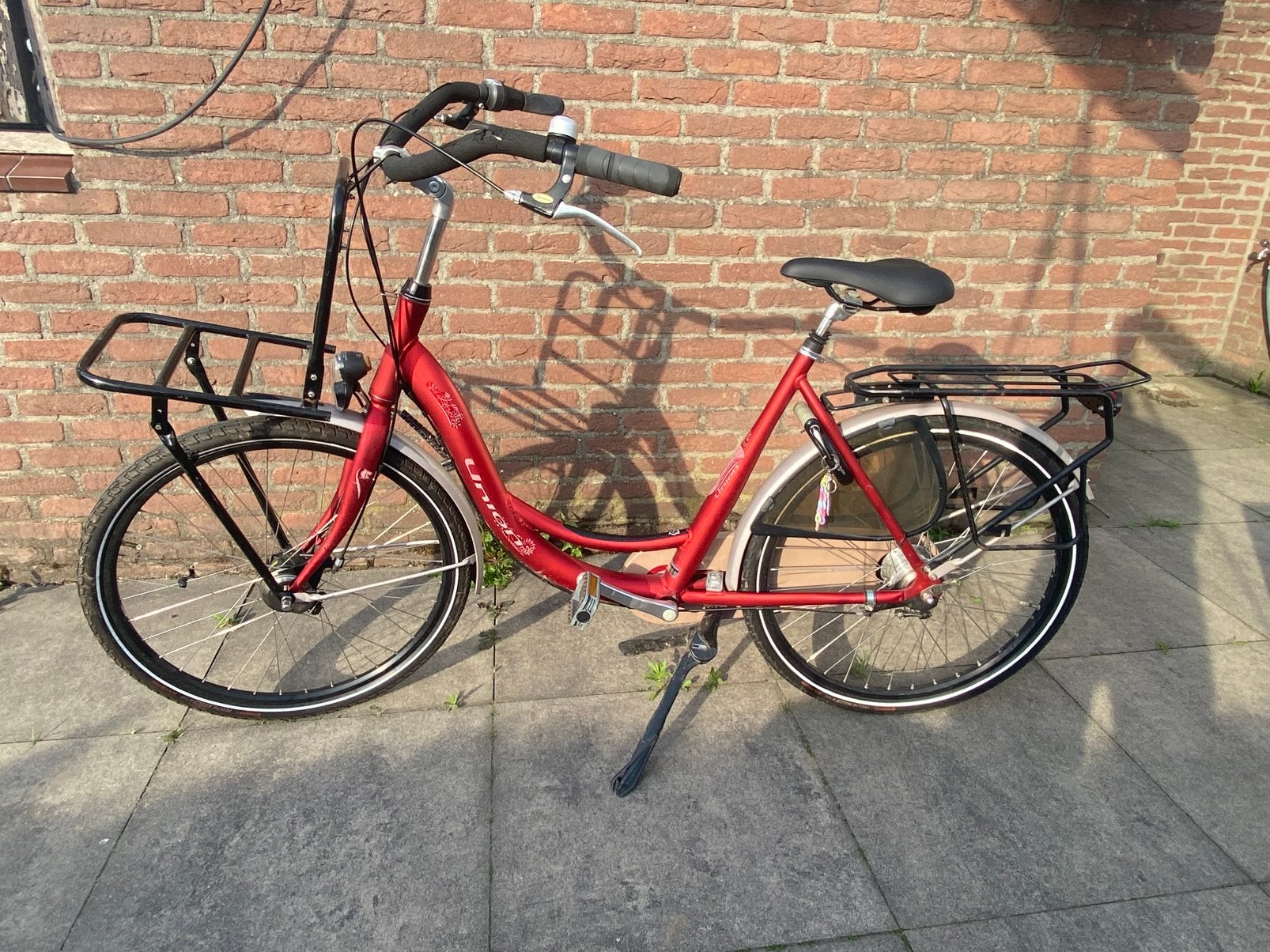 Mama fiets, Fietsen en Brommers, Fietsen | Dames | Moederfietsen, Gebruikt, Versnellingen, 0 zitjes, Trommelrem