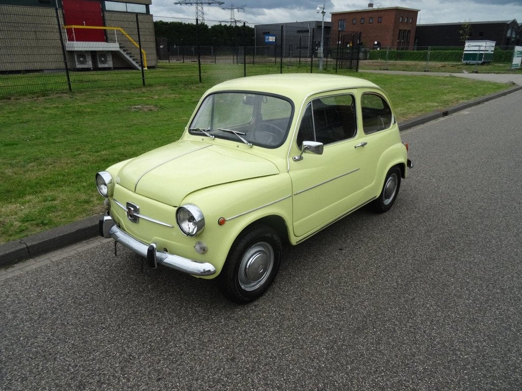 Fiat 600 600 L, Auto's, Lederen bekleding, Achterwielaandrijving, Gebruikt, 4 cilinders