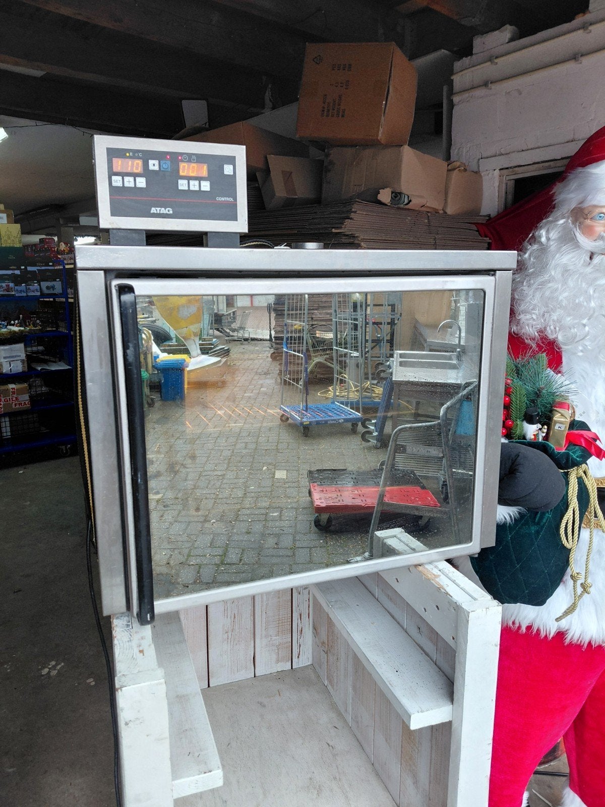 atag hetelucht oven, Witgoed en Apparatuur, Ophalen, Gebruikt, Atag, Heteluchtoven