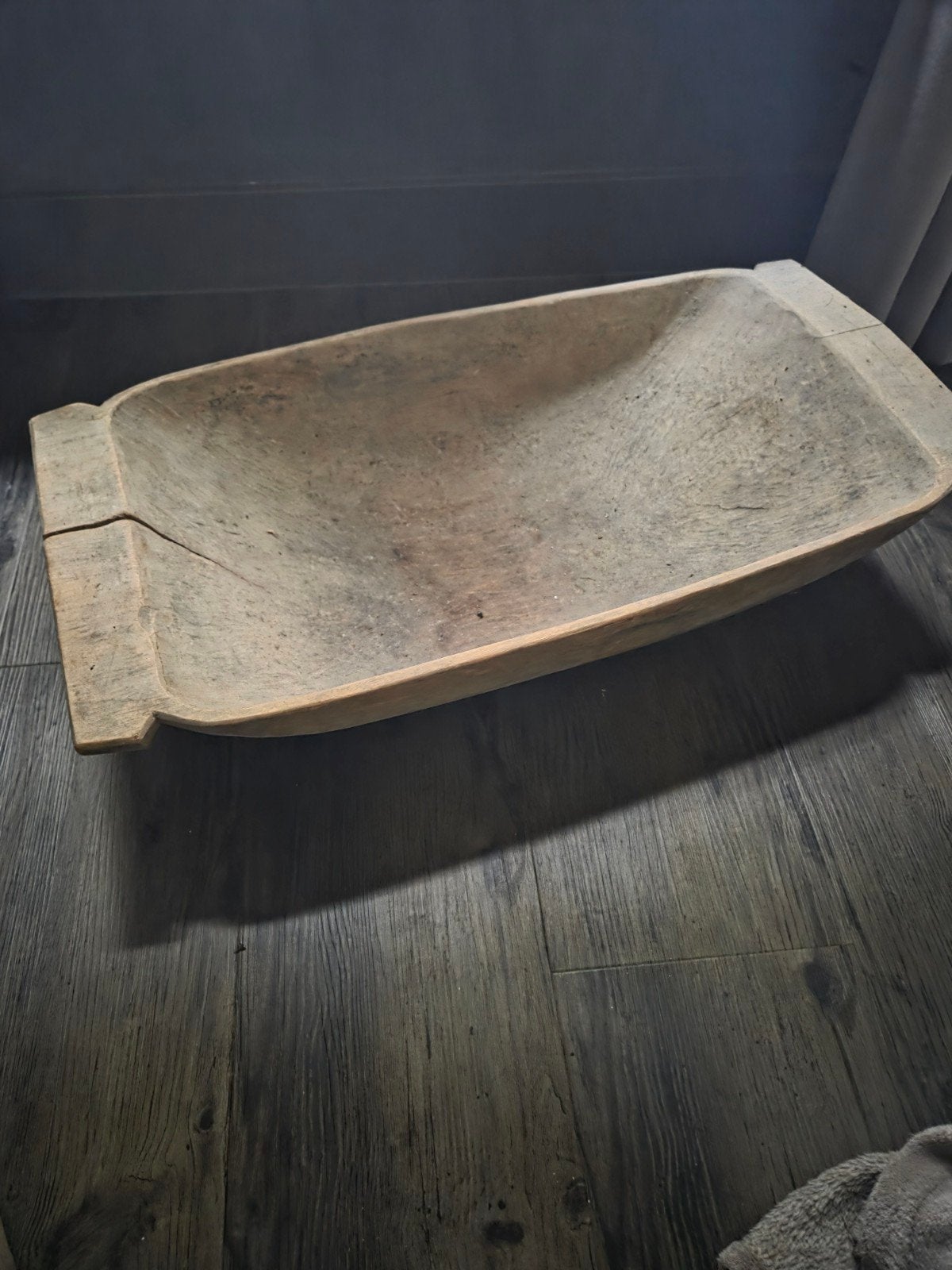 Antieke houten trog - Rustieke decoratie, Ophalen