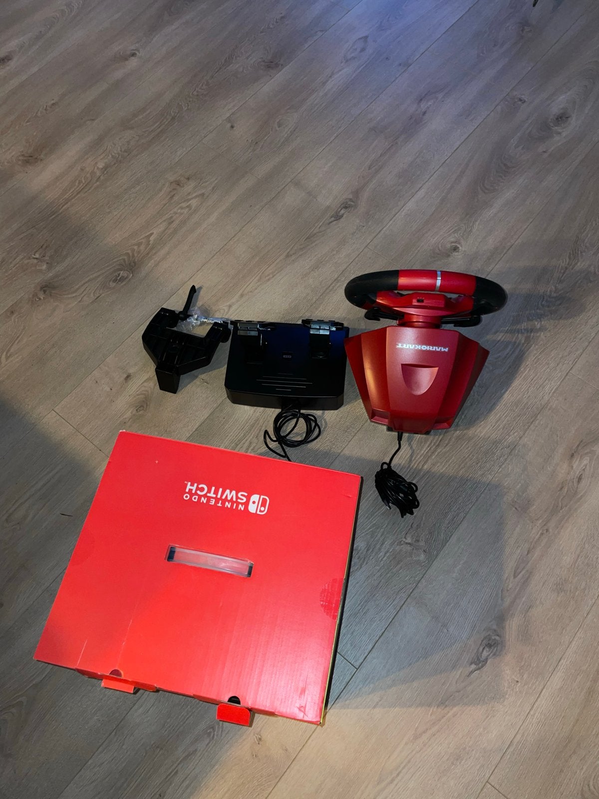Nintendo Switch Mario Kart Racing Wheel Pro Deluxe, Ophalen of Verzenden, Zo goed als nieuw, Switch, Stuurtje of Sportattribuut
