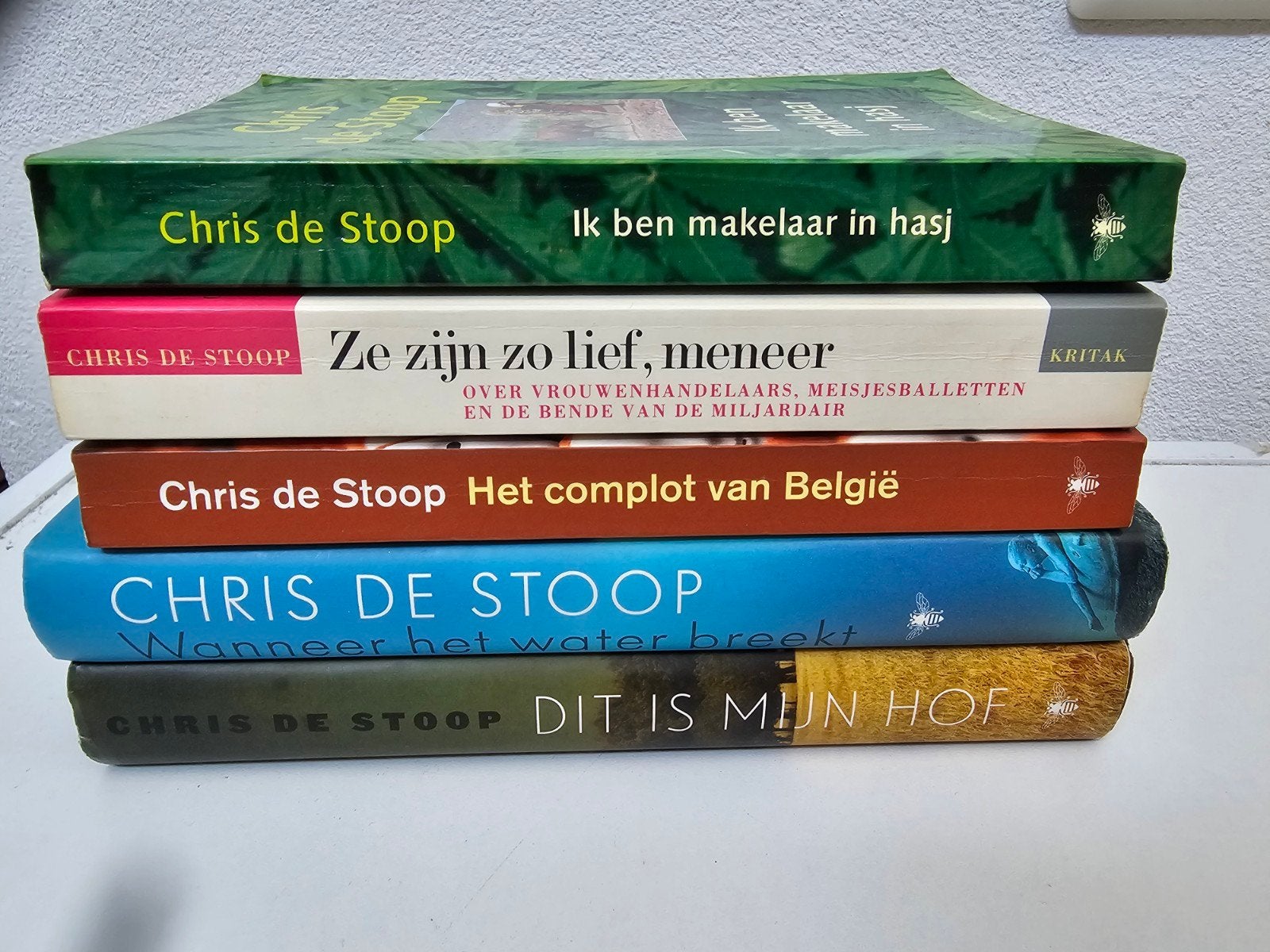 Boeken Chris de Stoop Ik ben makelaar in hasj, Ze zijn zo l, Ophalen of Verzenden, Gelezen, Chris de Stoop