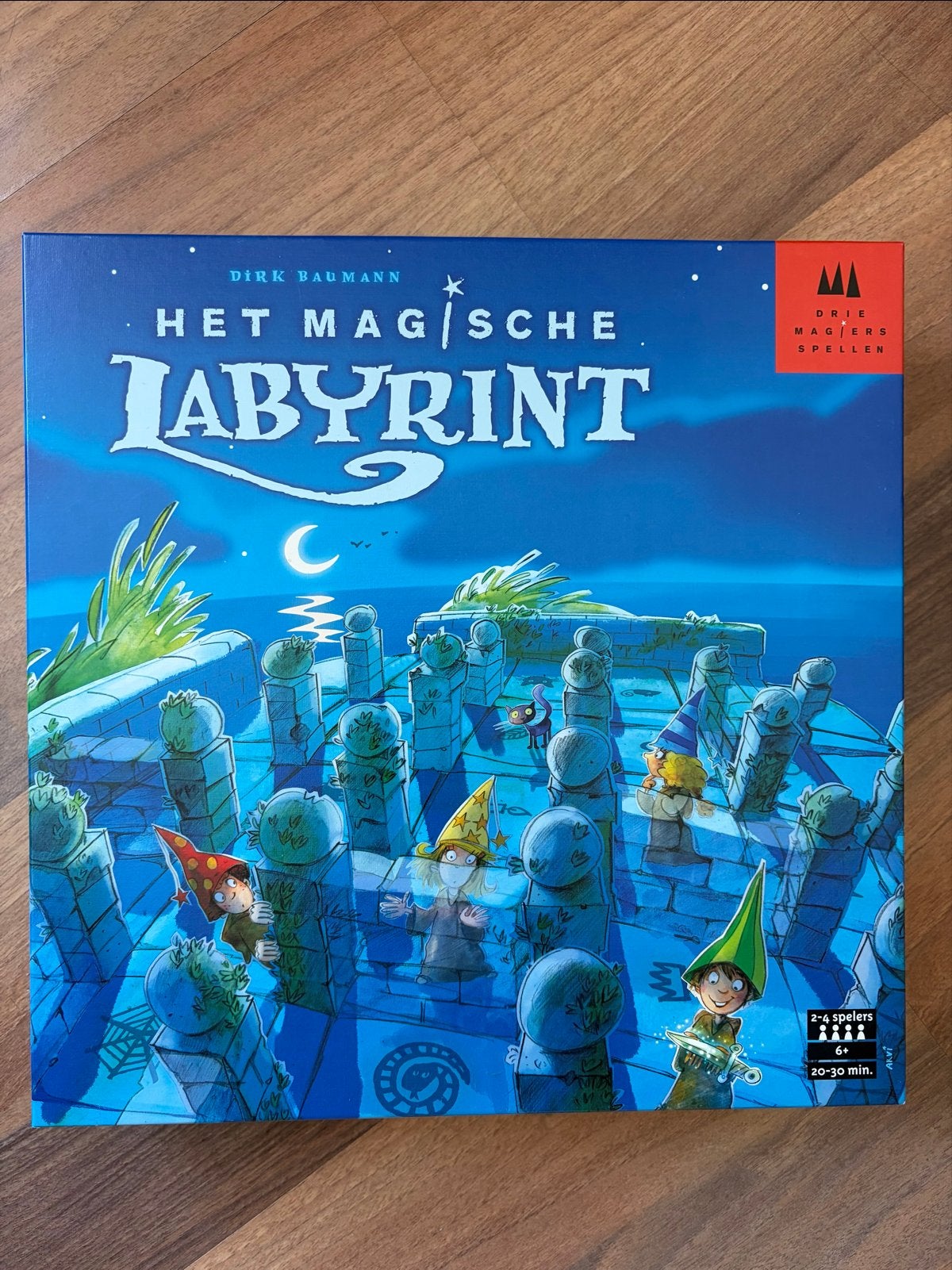 Het Magische Labyrint - Bordspel voor het hele gezin, Een of twee spelers, Ophalen of Verzenden, Zo goed als nieuw