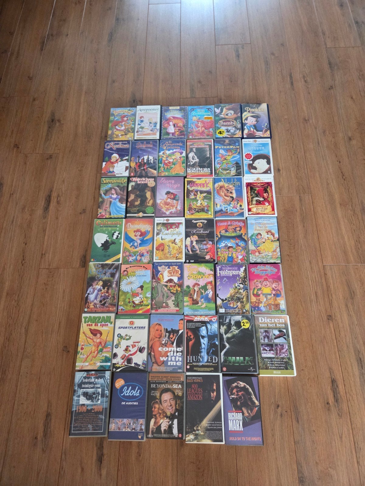 Videobanden VHS tekenfilms en div ZGS, Alle leeftijden, Ophalen of Verzenden, Gebruikt