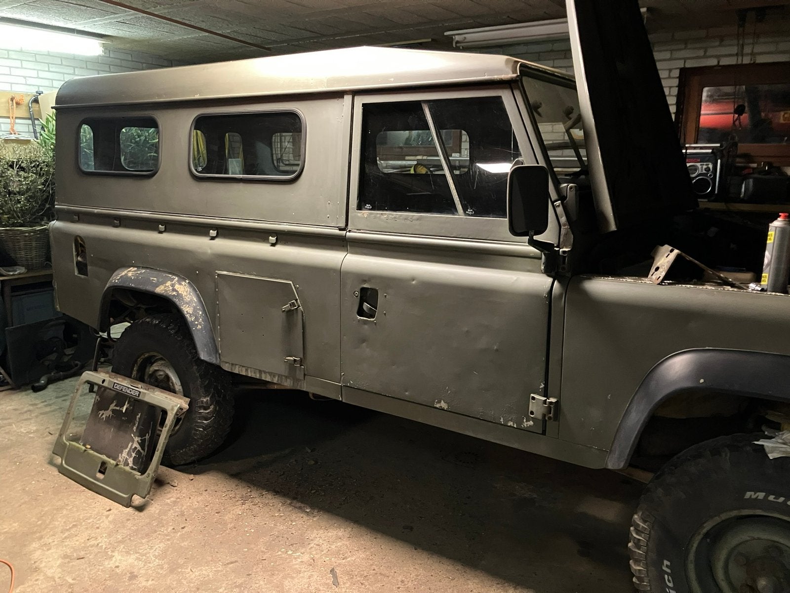 Landrover defender met 300tdi BJ 1985 belastings vrij!, Particulier, Te koop