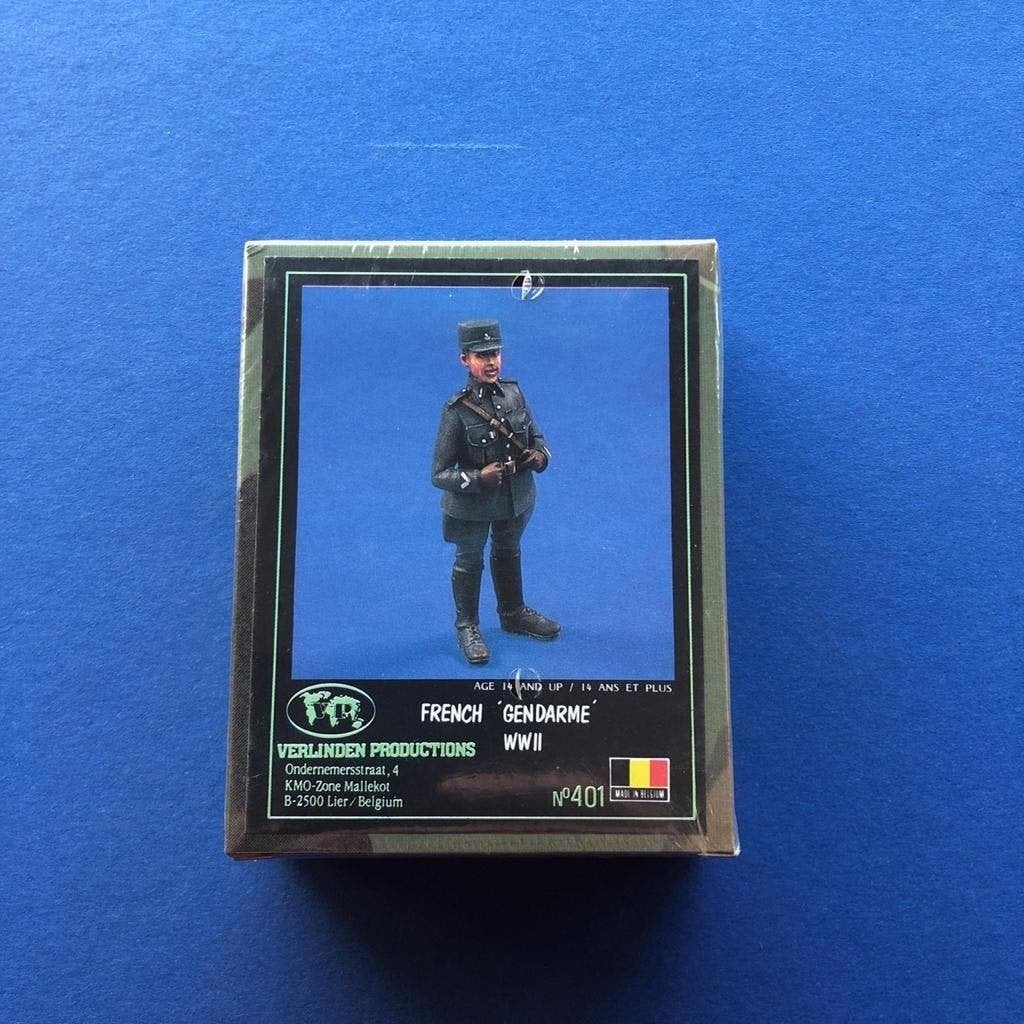 Verlinden	401	French "Gendarme"	1/35	VINTAGE, Verzenden, Nieuw, 1:35 tot 1:50