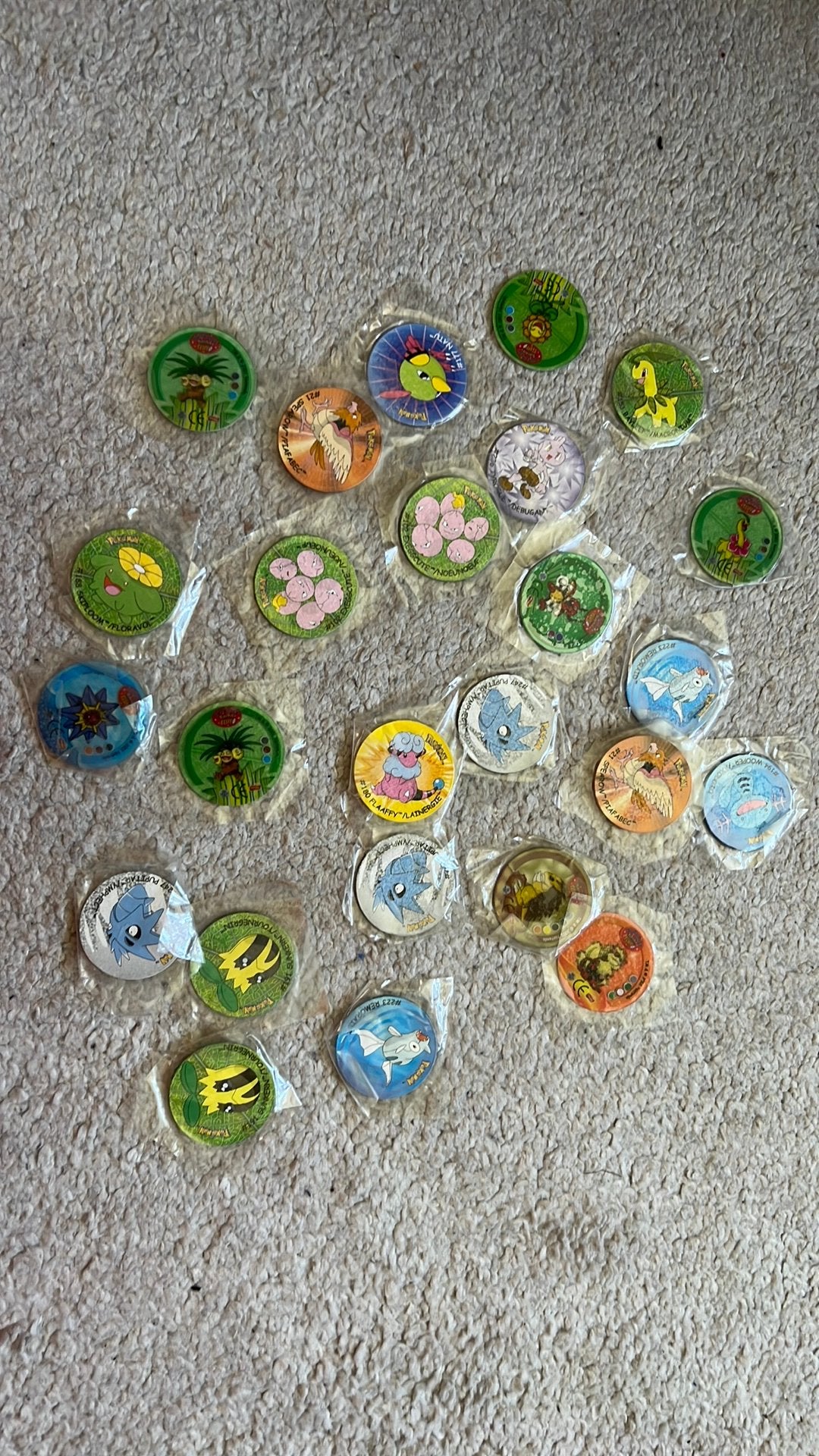 Oude Pokémon flippo’s, Verzamelen, Ophalen of Verzenden, Losse flippo's