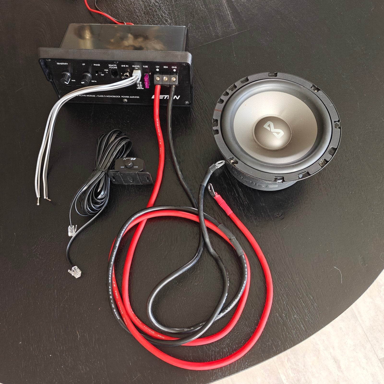 Subwoofer upgrade Audi A4/A5 B9 - Ampire BOLD6 & Eton, Ophalen of Verzenden, Zo goed als nieuw