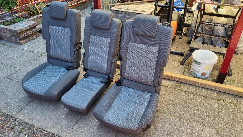 Ford Focus C-Max Achterbankset Bj. 2002 - 2007, Auto-onderdelen, Interieur en Bekleding, Ophalen, Gebruikt, Ford