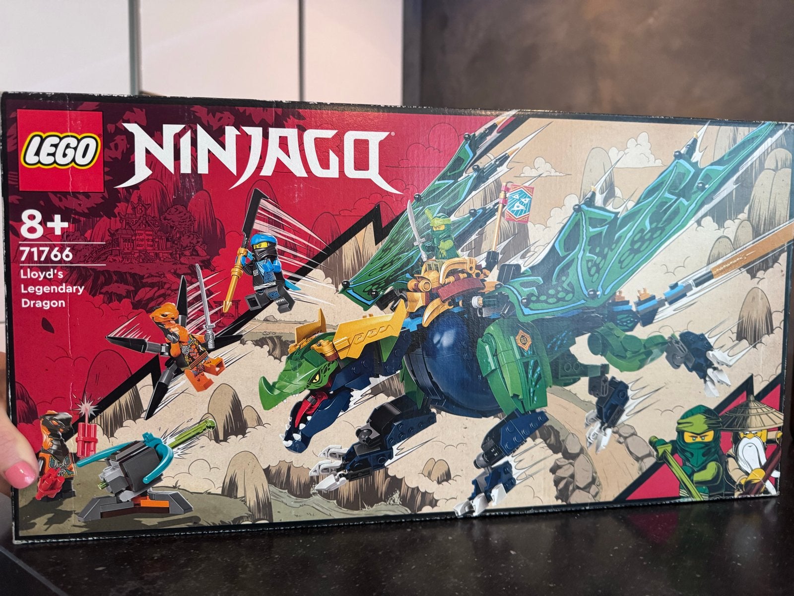 LEGO Ninjago 71766 Lloyd's Legendarische Draak, Ophalen, Gebruikt