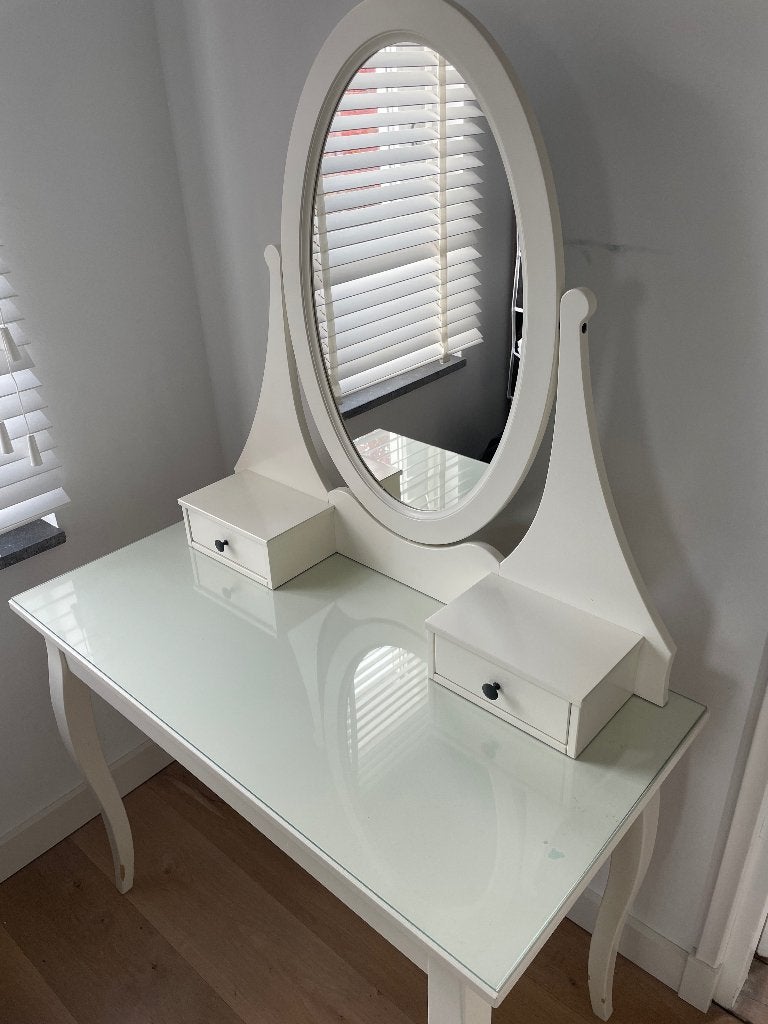 Toilettafel Hemnes te koop, Ophalen, Gebruikt, 50 tot 100 cm, IKEA Hemnes