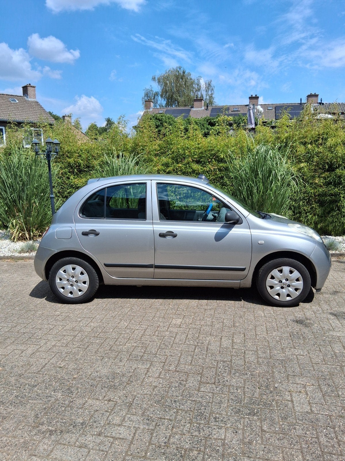 Nissan Micra 1.2 59KW 5DR 2003 Grijs, Auto's, Nissan, Voorwielaandrijving, 40 €/maand, 4 cilinders, Origineel Nederlands