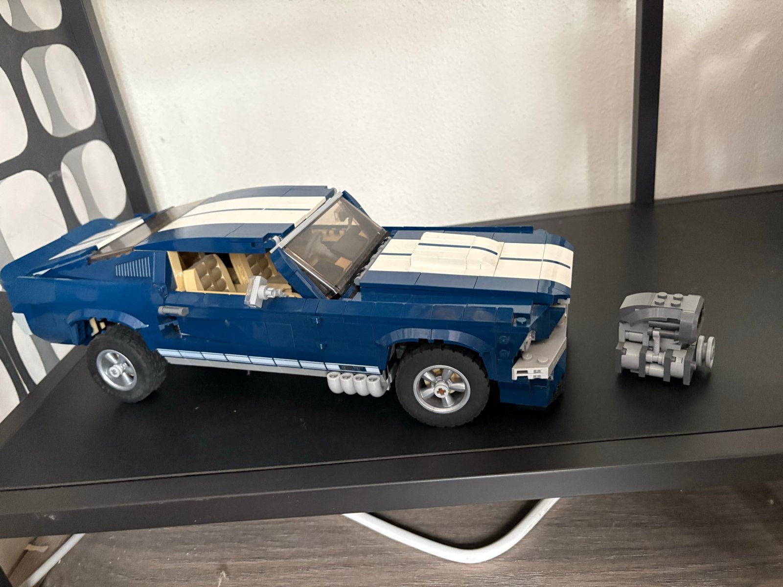 Lego Creator Expert Ford Mustang GT (10265), Ophalen of Verzenden, Zo goed als nieuw, Overige merken
