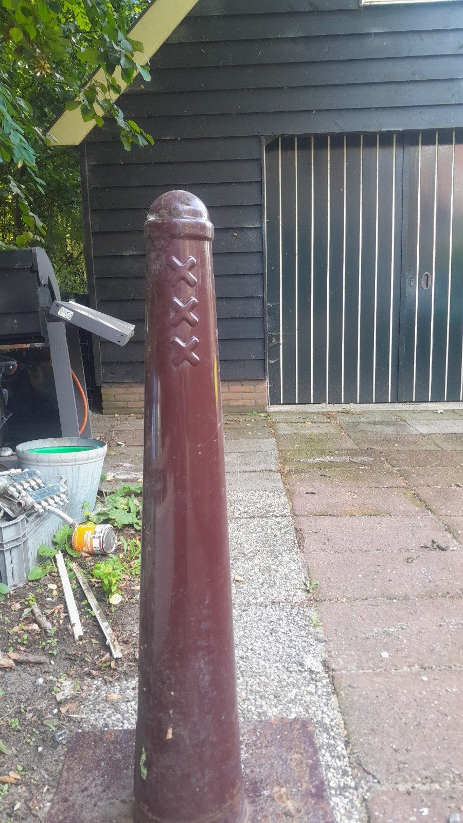 Amsterdammertje, Ophalen of Verzenden, Gebruikt, Minder dan 180 cm, Palen
