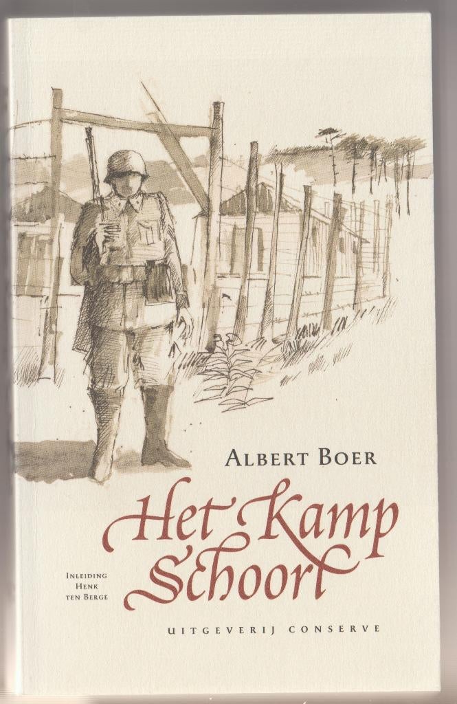 kamp schoorl n-h oorlog concentratiekamp 1940 - 1945 2e W.O., Tweede Wereldoorlog, Ophalen of Verzenden, Zo goed als nieuw, Overige onderwerpen
