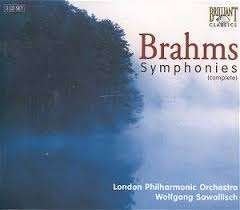 3CD Brahms : Complete symphonies olv Sawallisch, Boxset, Ophalen of Verzenden, Zo goed als nieuw, Romantiek