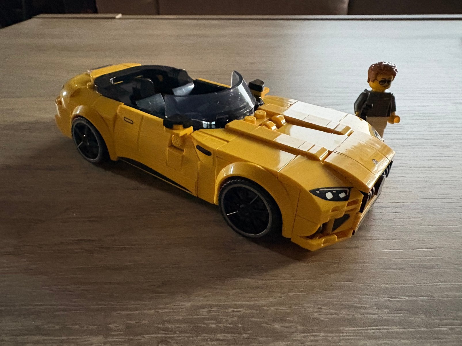 Lego speed champions 76925 mercedes SL63 amg Is compleet, Kinderen en Baby's, Ophalen of Verzenden, Zo goed als nieuw