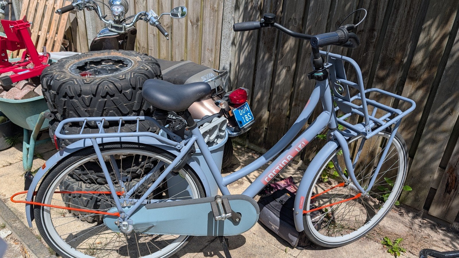 Cortina u4 transport bike 26cm, Ophalen, 26 inch of meer