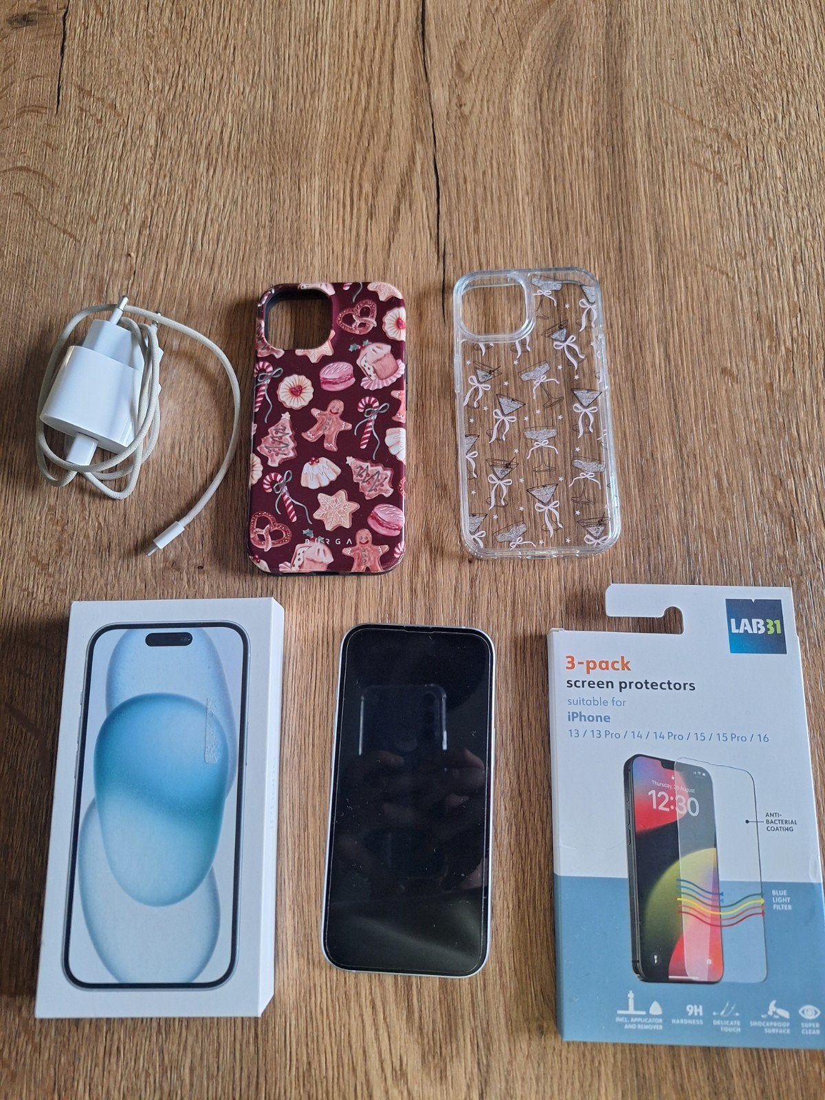 iphone 15, Telecommunicatie, Ophalen, IPhone 15, Blauw, Zo goed als nieuw