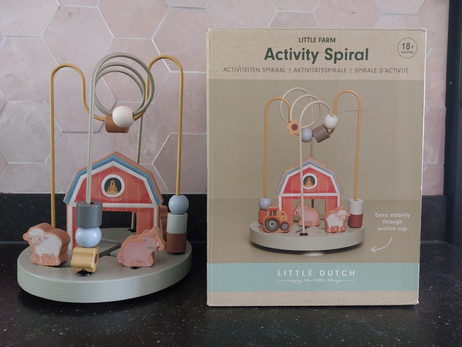 Activiteiten spiraal Little Farm Little Dutch, Kinderen en Baby's, Speelgoed | Babyspeelgoed, Ophalen, Zo goed als nieuw, Overige typen