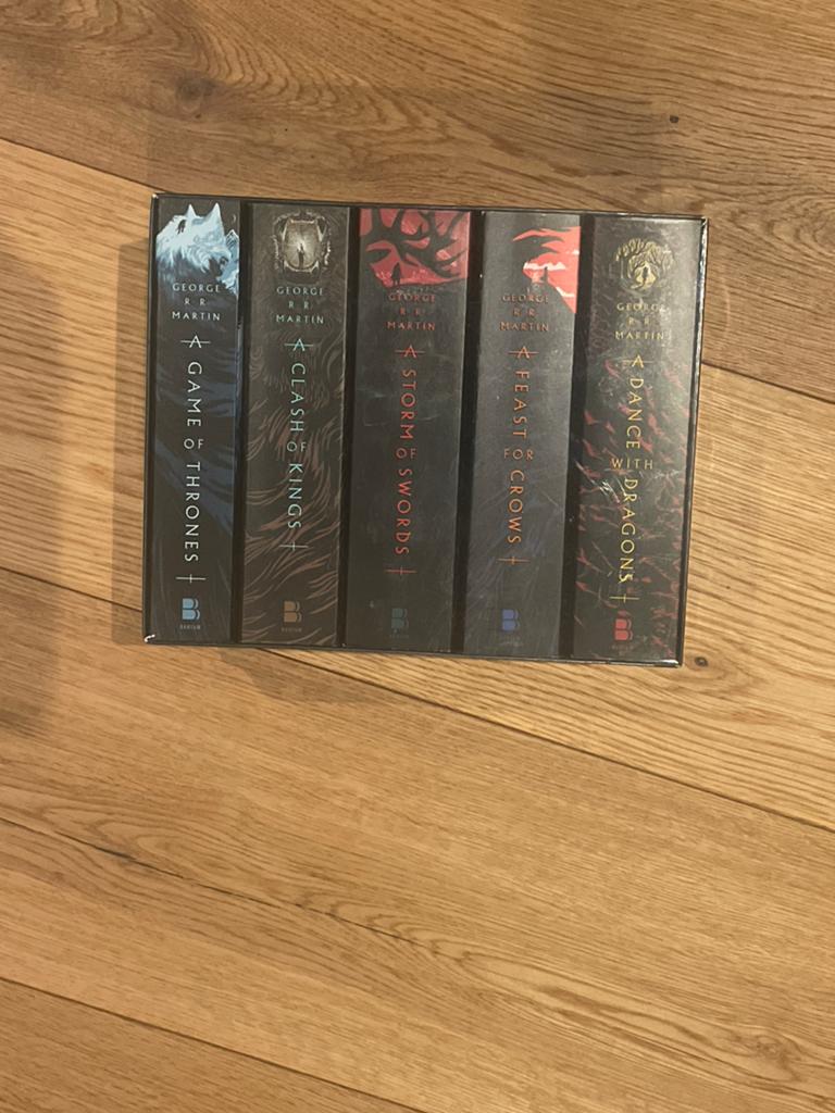 Game of thrones boekset in plastic verpakking, Boeken, Ophalen, Nieuw