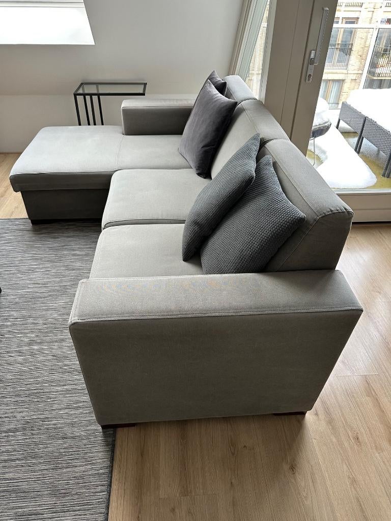 Mooie en comfortabele hoekbank – model Brighton, Ophalen, Gebruikt, Minder dan 75 cm, Hoekbank
