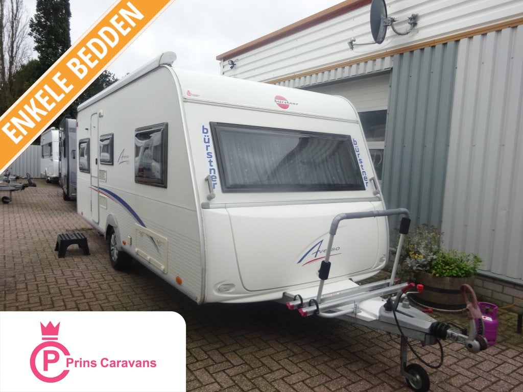 Bürstner Averso 500 TL met Mover, Fietsenrek, Rondzit, Bedrijf, Bürstner