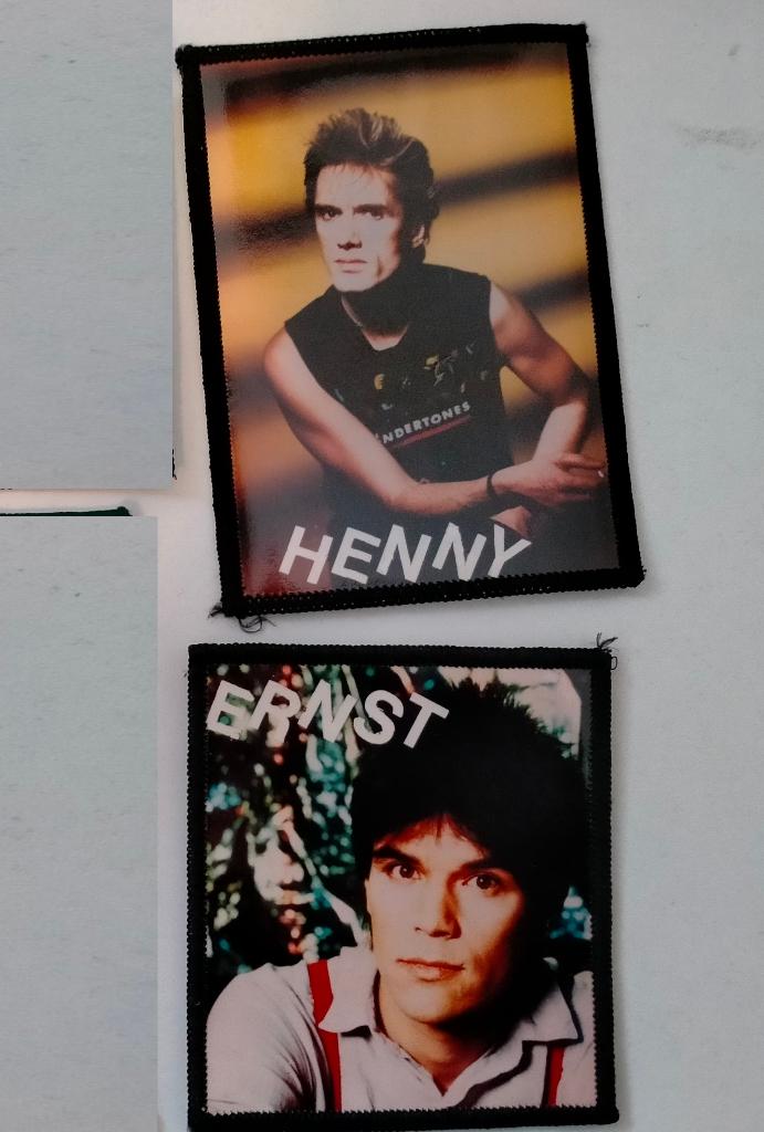 Doe maar Doemaar muziek pop groep embleem patches nederpop, Verzamelen, Muziek, Artiesten en Beroemdheden, Ophalen of Verzenden