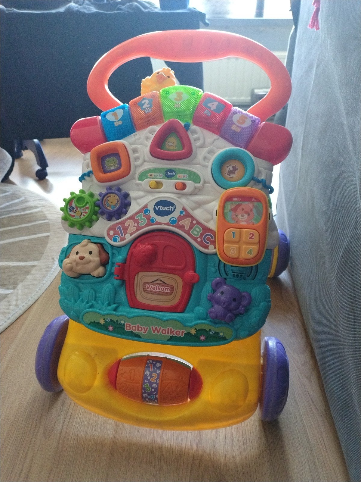 VTech Baby Walker - Interactieve Loopwagen, Ophalen of Verzenden, Gebruikt, Overige typen, Met licht